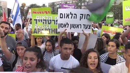 İsrail Vatandaşı Binlerce Filistinli, Irkçı Yasayı Protesto Etti - Tel