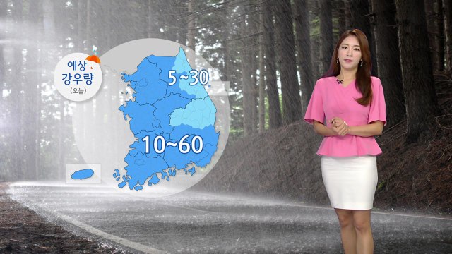 [날씨] 태풍 '야기' 중국으로...폭염 속 소나기 / YTN