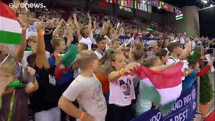 Tải video: Seconda giornata del Grand Prix di judo 2018 a Budapest: sul podio Ungheria, Russia e Giappone.