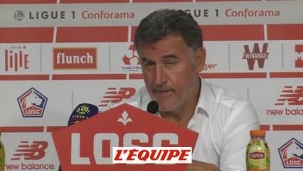 Galtier «Une expression collective intéressante» - Foot - L1 - Losc