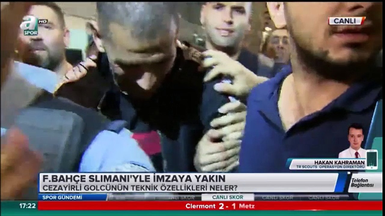 A Spor Spor Gündemi - 11.08.2018 TrScouts Islam Slimani Değerlendirmesi