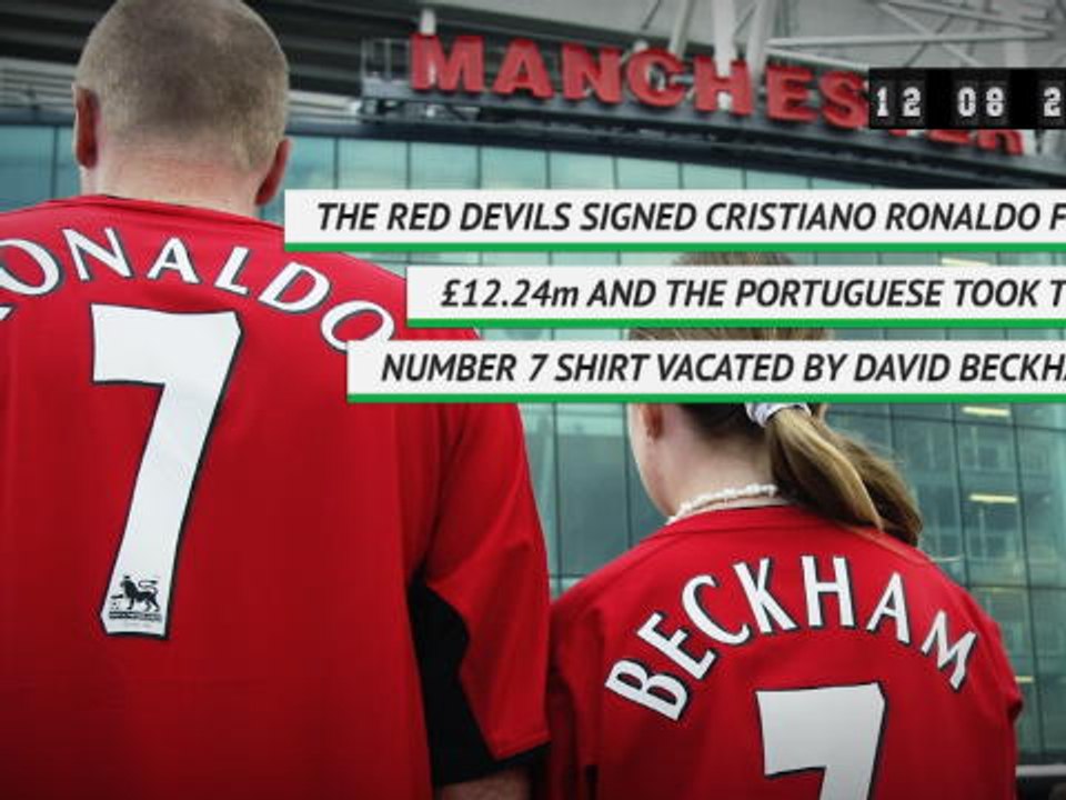 On This Day - Cristiano Ronaldo signs for Man United