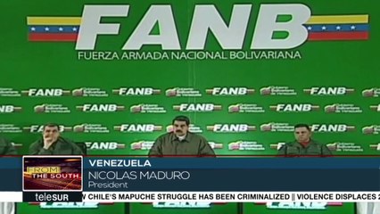 Maduro Continues to Blame Colombia