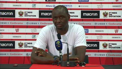 1ère j. - Vieira : "On va continuer à travailler, je crois en mes idées de jeu"