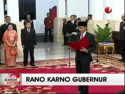 Rano Karno Resmi Jadi Gubernur Banten
