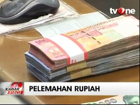 Kurs Rupiah Merosot Jadi Rp13.758 per dolar AS