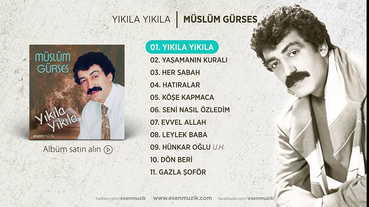Yıkıla Yıkıla (Müslüm Gürses) Official Audio #yıkılayıkıla #müslümgürses