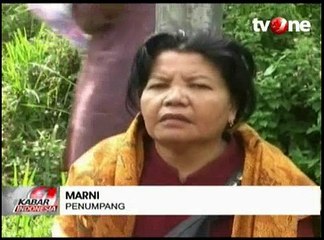 Bus Damri Jurusan Bandar Lampung-Ponorogo Terbakar