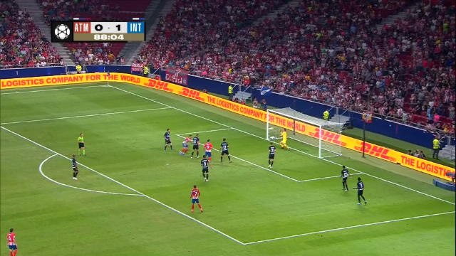 ICC - L'Inter Milan domine l'Atlético Madrid chez lui