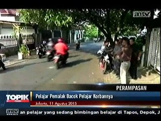 Dipalak, Seorang Pelajar SMK Kena Bacok