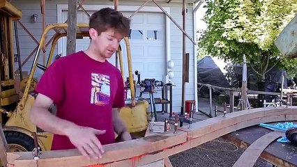 Building Boat Frames using Traditional Tree-Nails - Rebuilding Tally Ho EP28