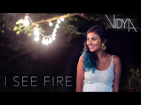 Ed Sheeran - I See Fire (Vidya Vox Cover) # Zili music company !