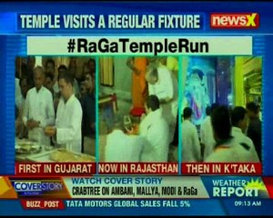 Rahul Gandhi temple run in Rajasthan; will Gods side RaGa this time?