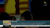 Inaugura pdte. Evo Morales nueva sede del poder Ejecutivo en su país