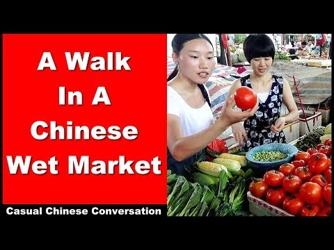 A Walk in a Chinese Wet Market - Intermediate Chinese Listening Practice | Chinese Conversation