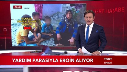 Yardım Parasıyla Eroin Alıyor