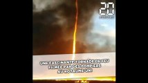 Une fascinante tornade de feu filmée par des pompiers au Royaume-Uni