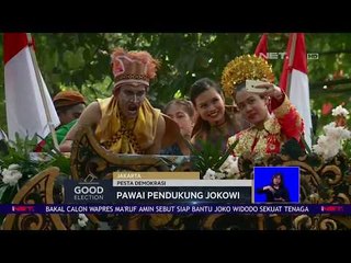 Pendukung Jokowi Melakukan Pawai - NET 12