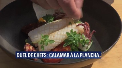 Duels de chefs : ils se défient autour du calamar à la plancha