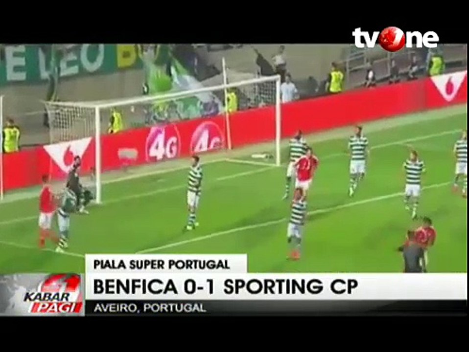 Bungkam Benfica, Sporting Lisbon Juara Piala Su...