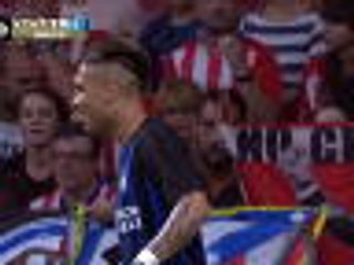 Lautaro Martinez's brilliant volley sees off Atletico Madrid