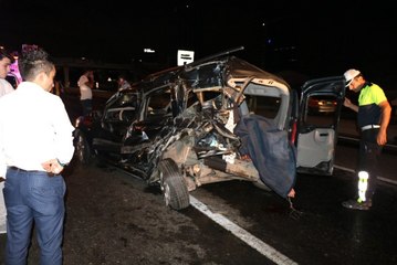 D-100 Karayolunda Feci Kaza: 1 Ölü 2 Yaralı