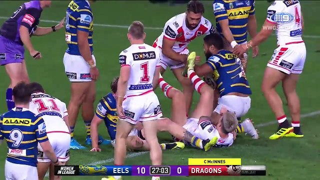 NRL Highlights: Parramatta Eels v St George-Illawarra Dragons - Round 22