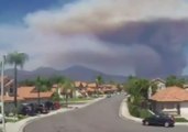Timelapse Video Captures Holy Fire Erupting