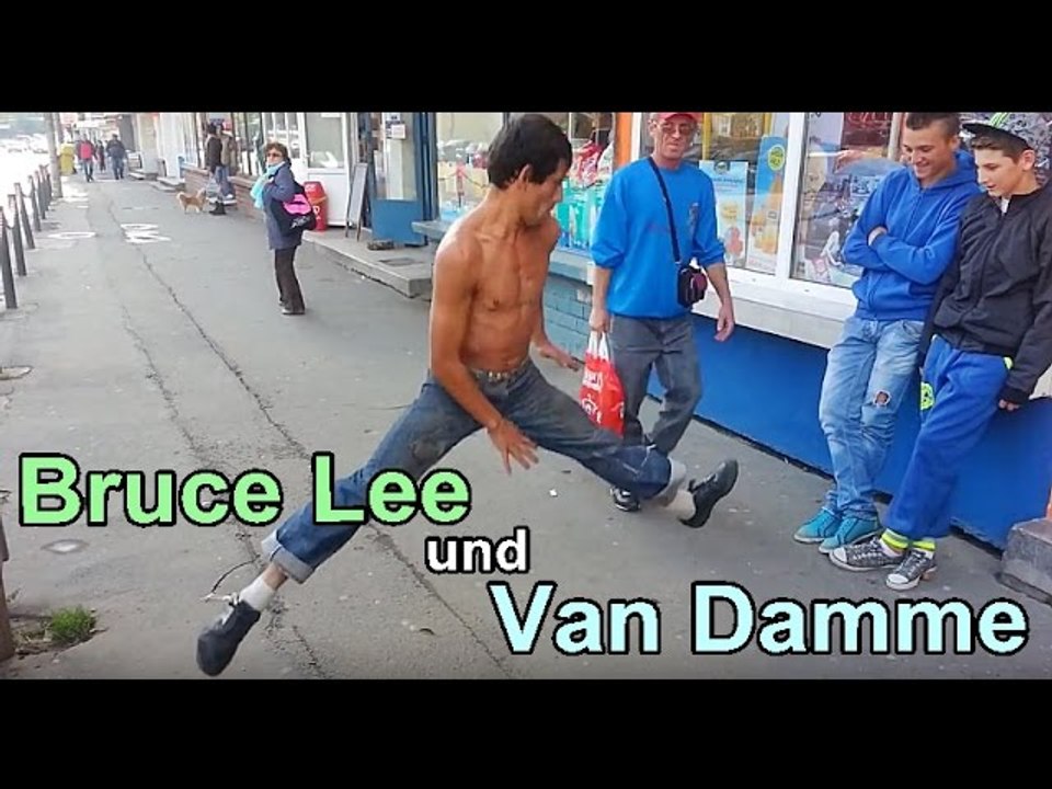 Bruce Lee und Van Damme
