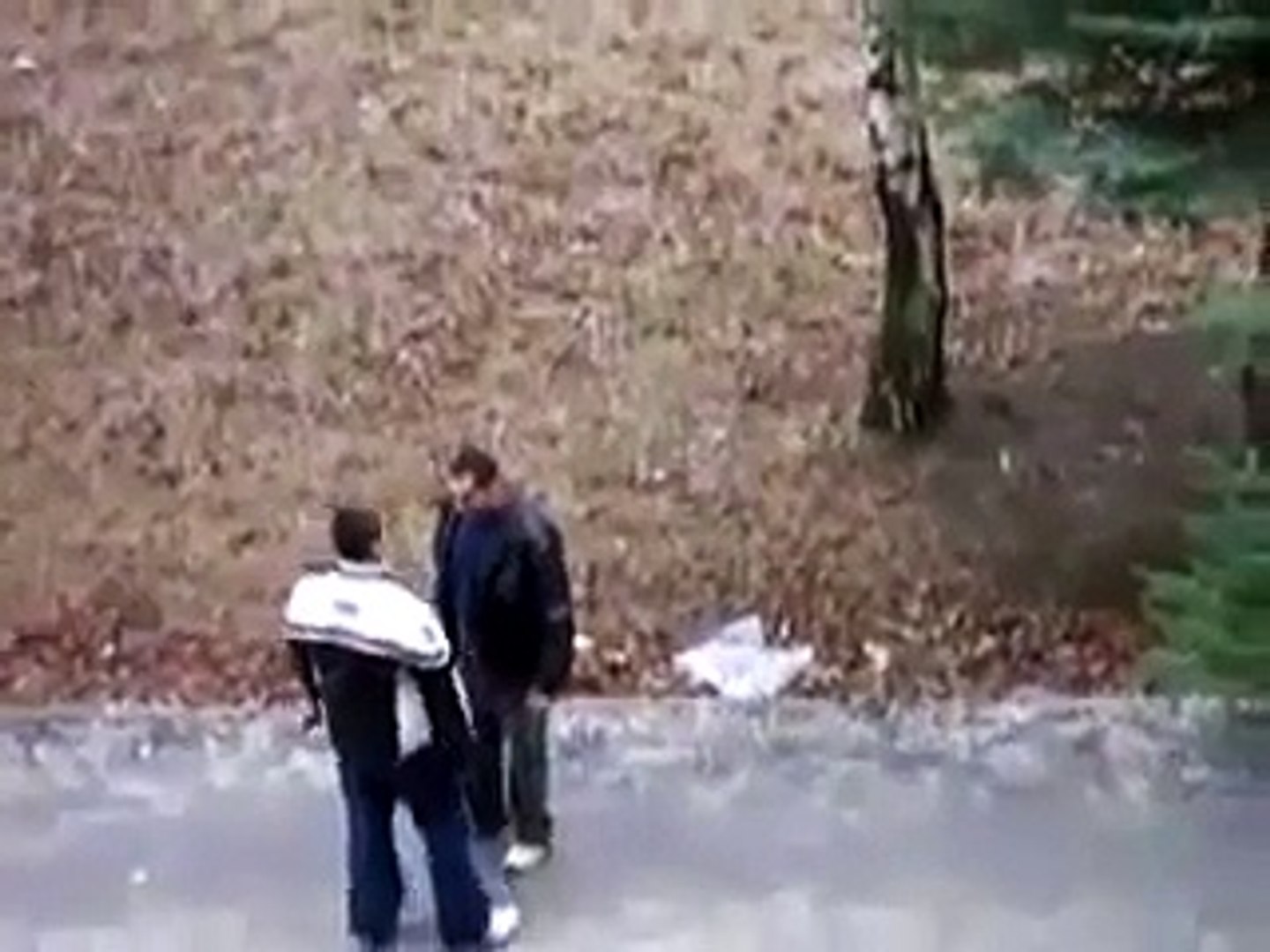 Classic: Boxer defends his girlfriend after a drunk thug hits her.