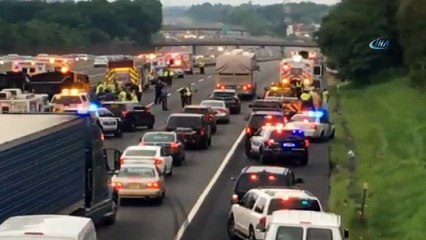 - ABD’de Okul Otobüsü Devrildi: 20 Çocuk Yaralı