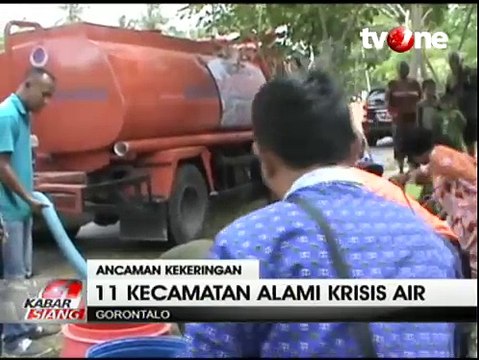 11 Kecamatan di Gorontalo Krisis Air Bersih