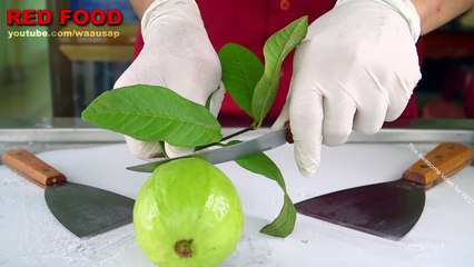 How to Make GUAVA Ice Cream Rolls