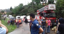 Giresun'da, Mevsimlik Fındık İşçilerini Taşıyan Minibüs Uçuruma Yuvarlandı: 3 Ölü, 12 Yaralı
