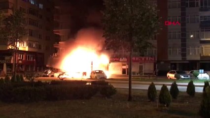 Kastamonu'da Bir İşyeri Yandı