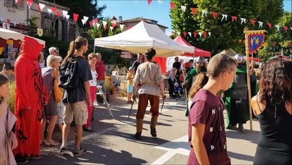 Fête médievale à Saint-Haon-le-Châtel