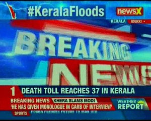 Road collapsed at Machiplavu area of Idukki; Rescue operations underway