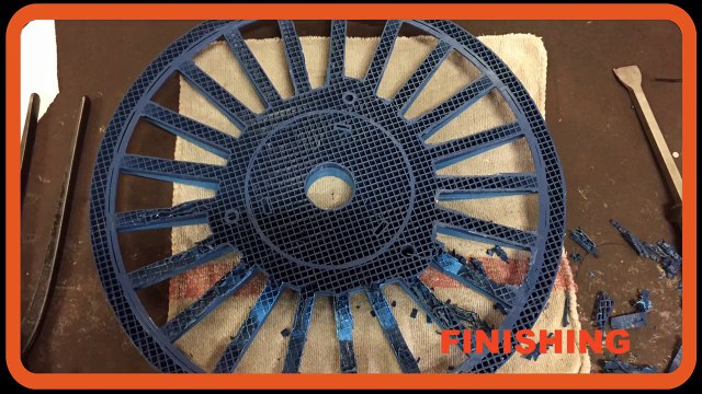 Burton 2CV Parts - Prototyping an alloy Citroën 2CV sports rim