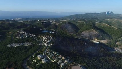 Mudanya'daki Yangının Sigara İzmaritinden Çıktığından Şüpheleniliyor