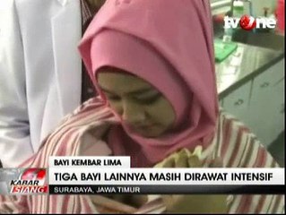 Dua dari Lima Bayi Kembar Sudah Keluar Dari Ruang NCIU