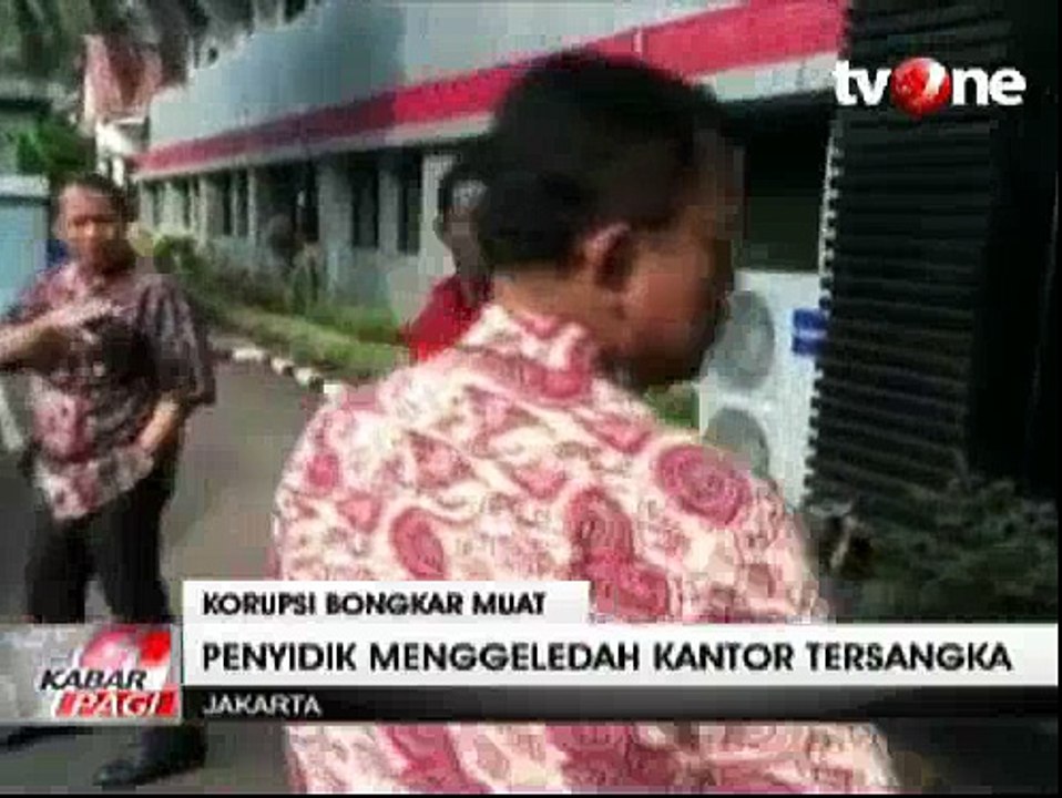 Polisi Geledah Kantor Tersangka Korupsi Dwelling Time