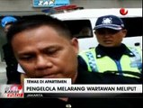 Pengelola Apartemen Halangi Wartawan Liput Mahasiswa Yang Tewas Bunuh Diri