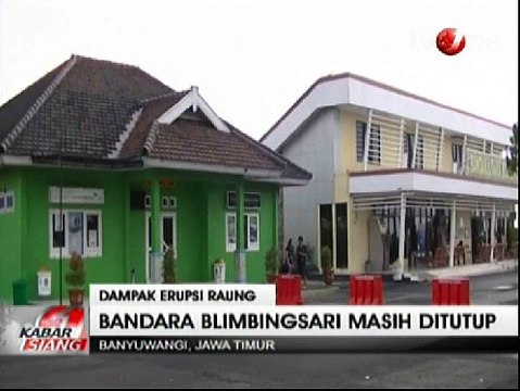 Aktivitas Penerbangan Bandara Blimbingsari Banyuwangi Masih Lumpuh