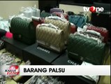 Mabes Polri Sita Ribuan Tas, Sepatu, Jam Tangan Bermerek Palsu