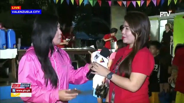100 pamilya, inilikas sa evacuation center sa Valenzuela City