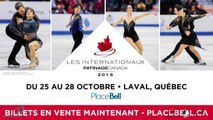 Championnats québécois d'été 2018 Eve 68 Novice Dames Gr. 1 prog. Libre échauffement 1-2