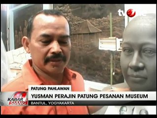 Yusman, Perajin Patung Pahlawan Pesanan Sejumlah Museum