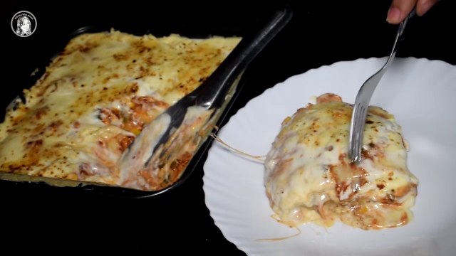 Easy Lasagna Without Oven - Bread Lasagna Recipe - Lasagna With White Sauce - Kitchen With Amna