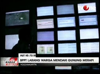 BPPTKG Yogyakarta Larang Pendaki Rayakan HUT RI di Puncak Merapi