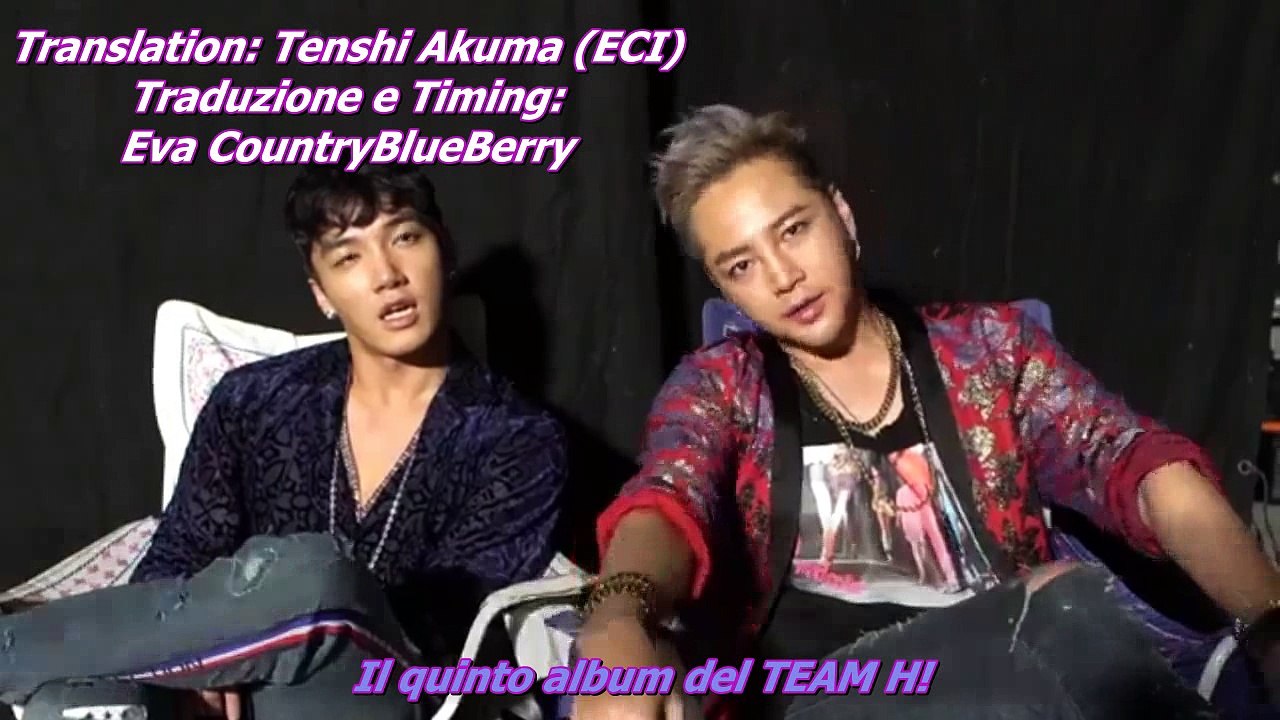 (SUB ITA) Team H 「Mature」コメントVol. 2